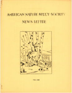 ANSS Newsletter Fall 1946