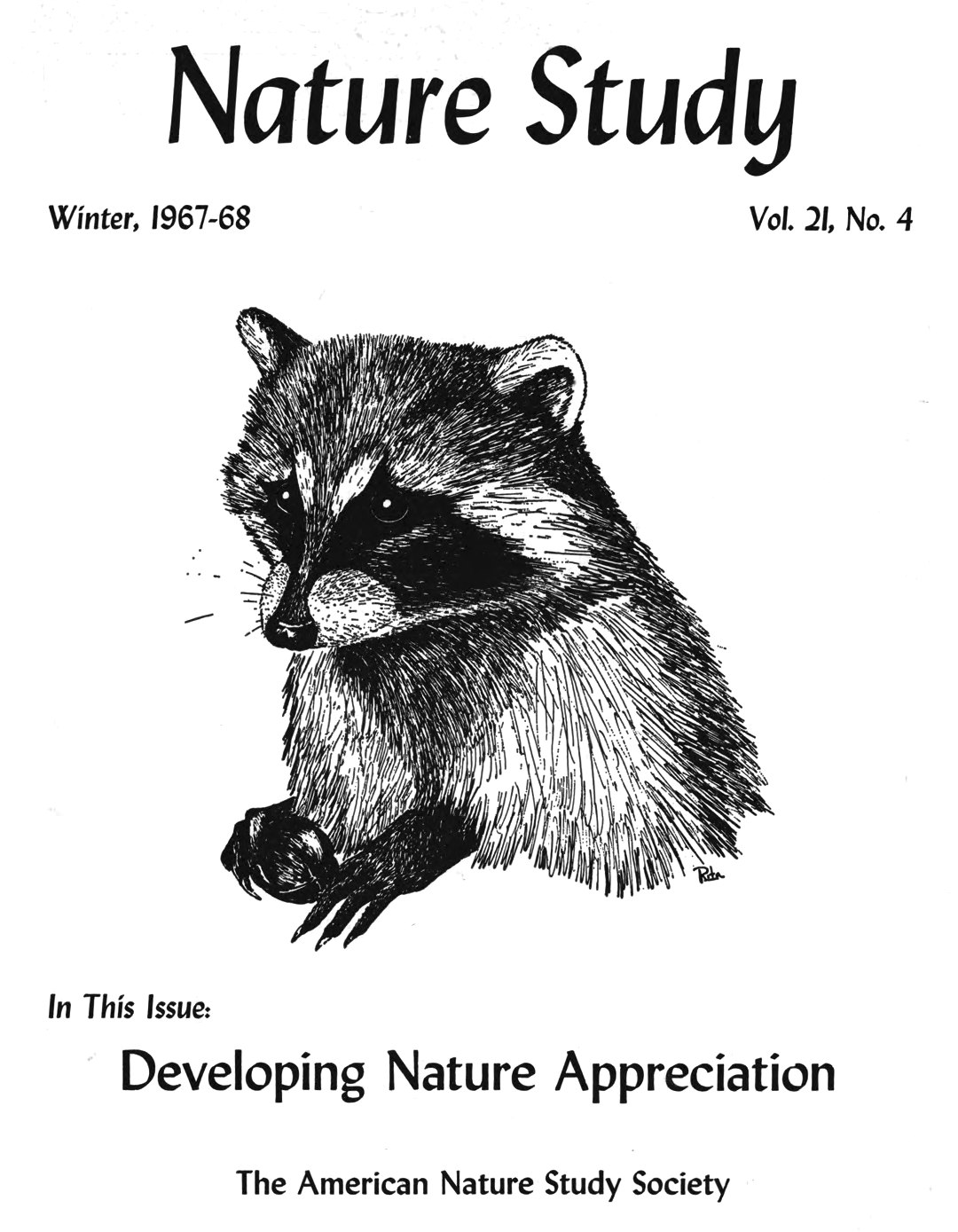 Nature Study Journal Winter 1967-68